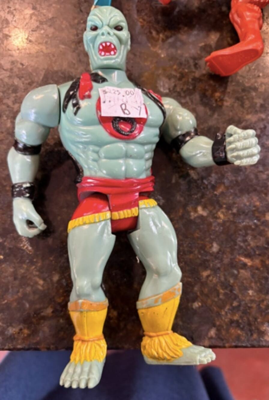 Vintage LJN ThunderCats Grune the Destroyer Action Figure Loose Incomplete